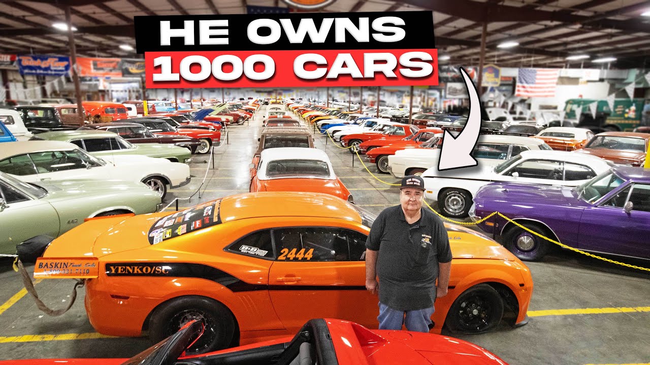 Unseen for Two Decades – Don Baskin’s 1,000 Car Private Collection Takes Up 400,000 sq/ft of Warehouse And Garage Space!