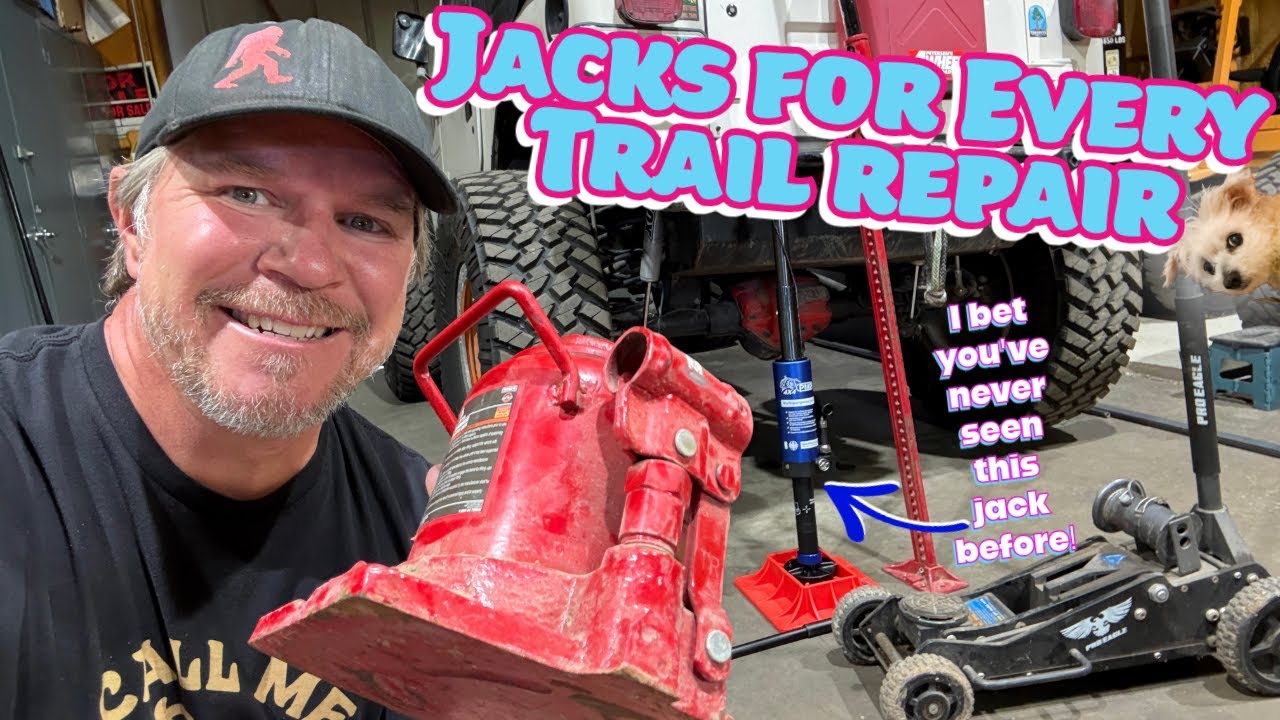 Dirt Daily Tech: Fred Talks Us Through All The Different Jacks You Need For Every Off-Road Trail Repair.