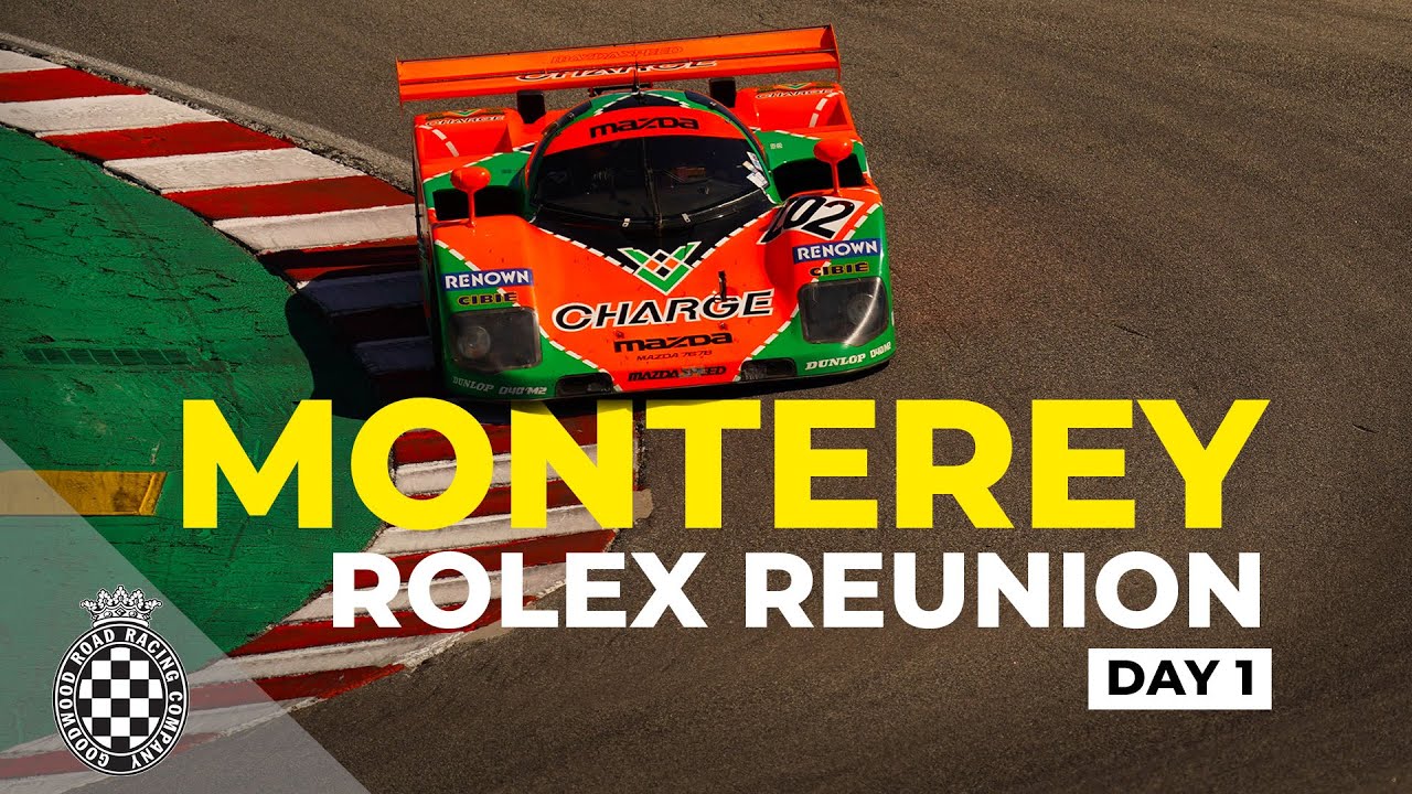 FREE HISTORIC ROAD RACING LIVESTREAM: Monterey Reunion at Laguna Seca Live Stream | Day 2