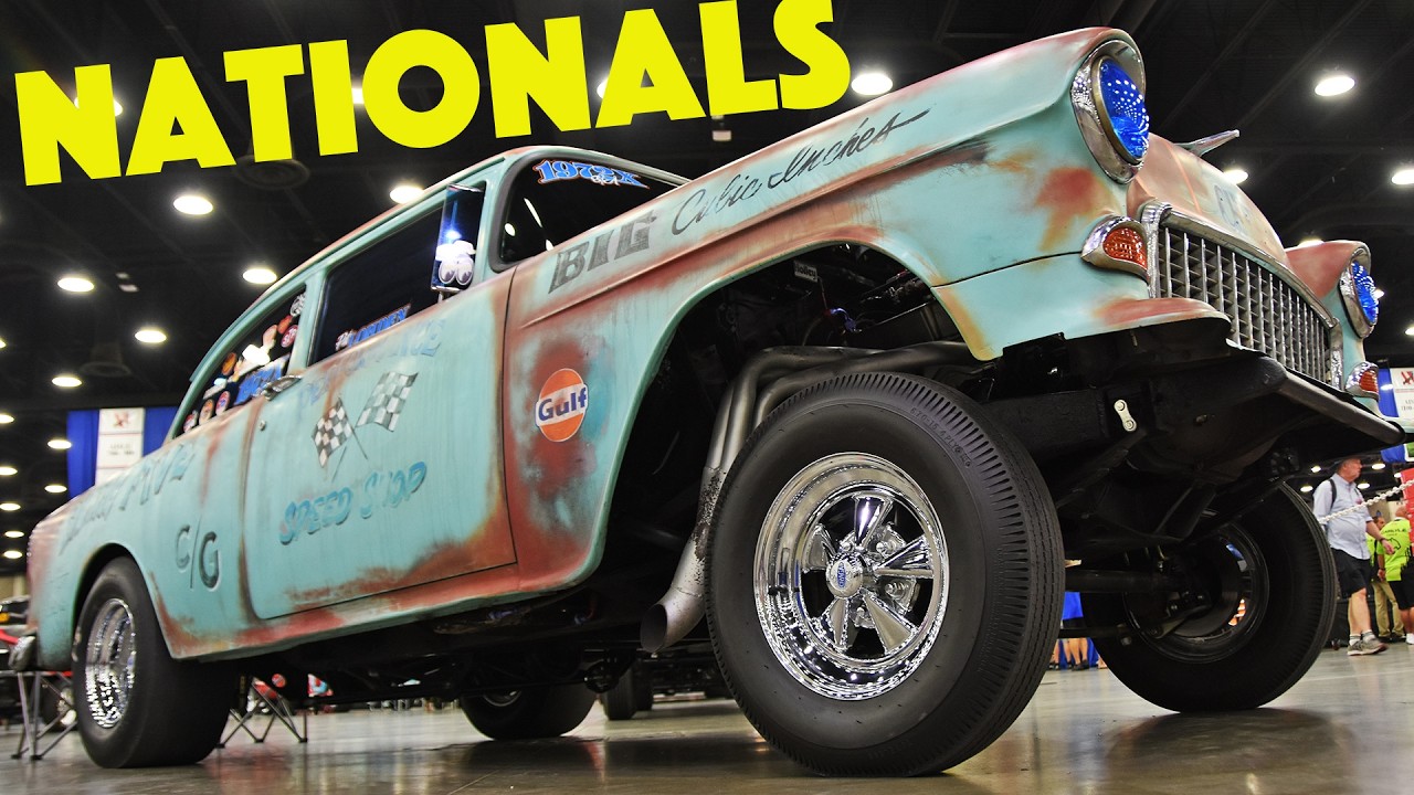 The Hot Rod Hoarder Visits STREET ROD NATIONALS 2025 – Insane Survivors, Gassers & Vintage Treasures From The Show