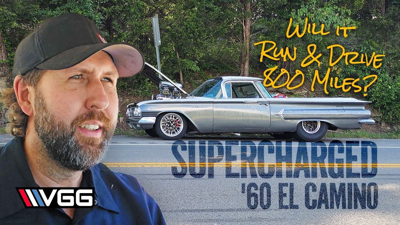 Will This Supercharged El Camino RUN AND DRIVE 800 Miles To Virginia And Back? DISASTER!