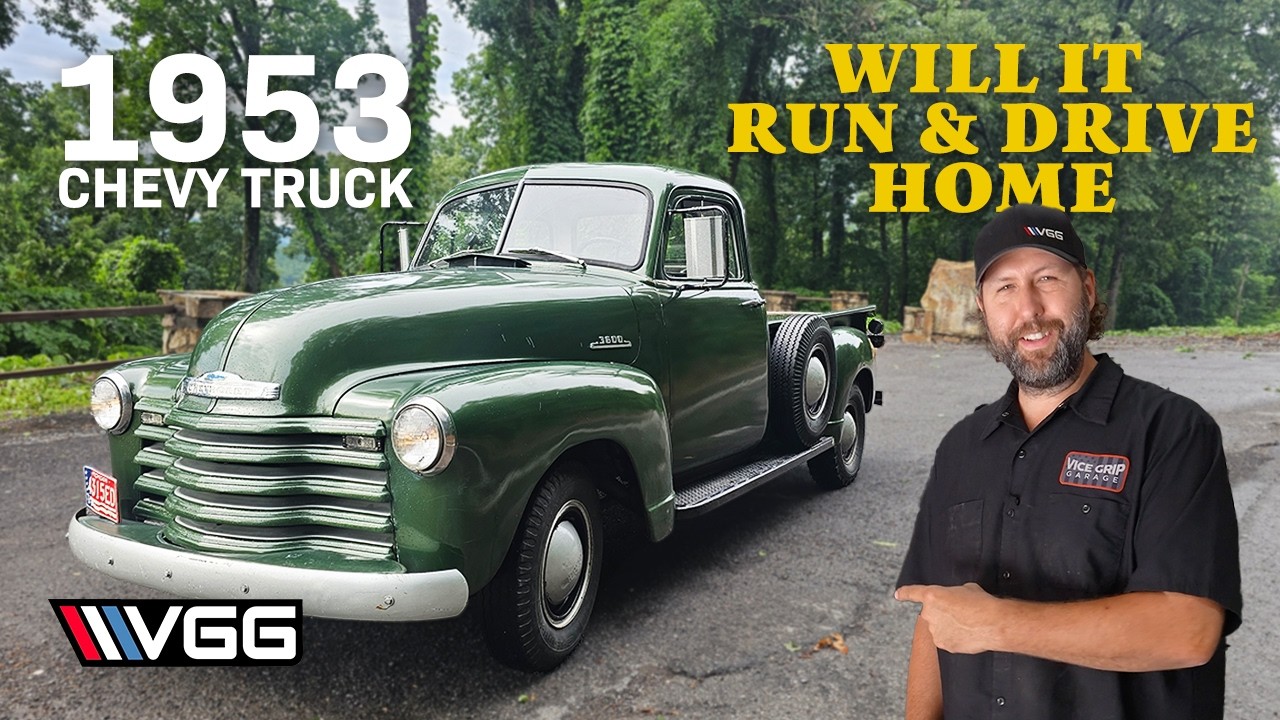 Will Finnegan’s 1953 Chevy Truck Make It 300 Miles Home For Derek From Vice Grip Garage? Traded SIGHT UNSEEN!