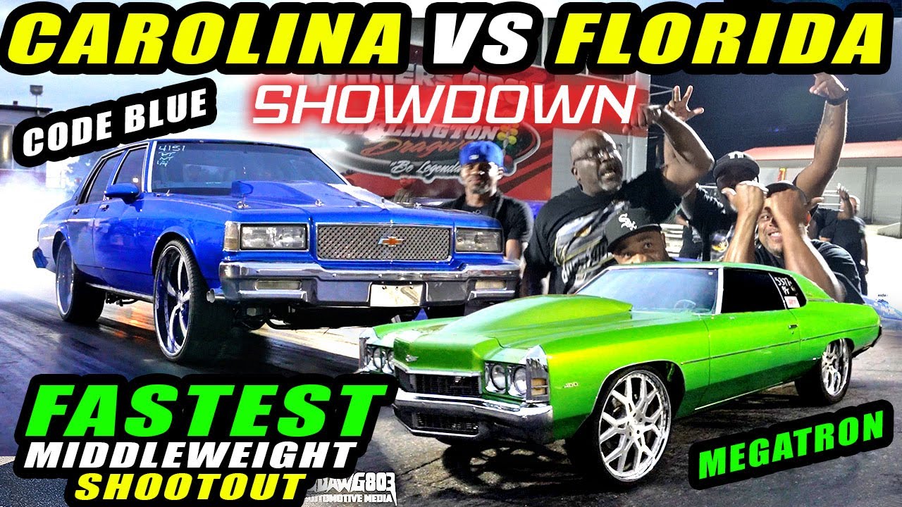 BOOSTDOCTOR & CODE BIG WHEEL RACING: CAROLINA vs FLORIDA’S FASTEST MIDDLEWEIGHT DONK At Donkmaster’s Fast & Flashy 11 Race