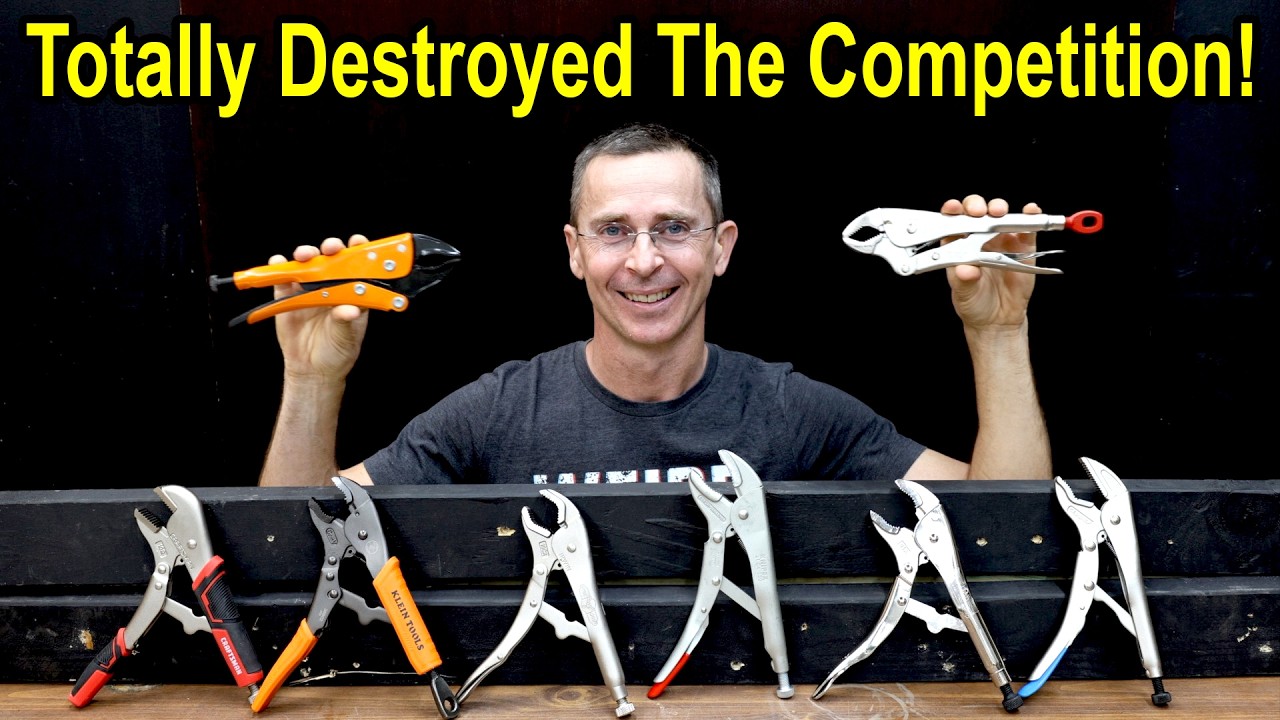 Tool Testing And Review: Who Makes The Baddest Locking Pliers Available? Putting Nearly 20 Brands Through Their Paces!