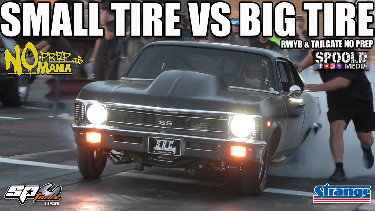 SMALL TIRE VS BIG TIRE ON A SKETCHY OHIO SURFACE & TAILGATE NO PREP!!! NO PREP MANIA 9.5 AT MAGNOLIA