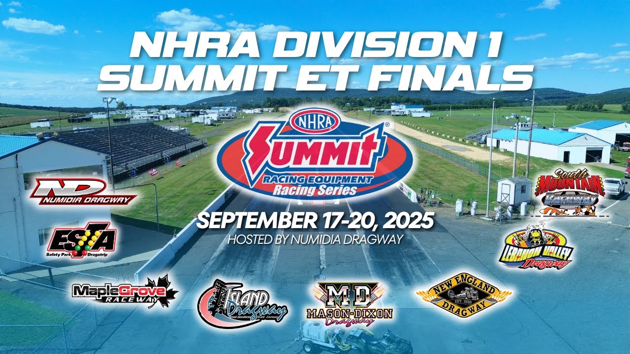 FREE LIVESTREAM: Summit ET Finals Championships at Numidia Dragway – Saturday September 20th, 2025