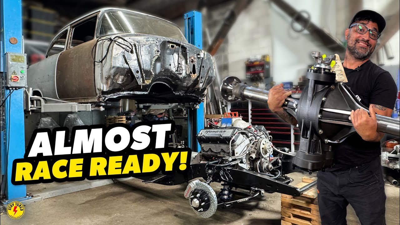 INSANE Suspension and Brakes to Get Tony Angelo’s 800+ 1955 Chevy Down The TRACK On Drag Week!