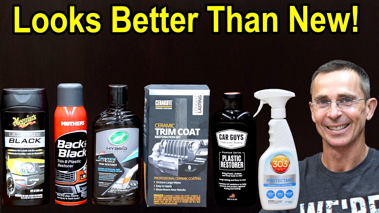 Which Plastic Trim Restorer Actually Works Best, Or Do They All Pretty Much Suck? Surprising Results Right Here!