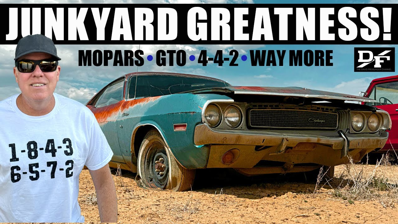 Freiburger Explores a SECRET JUNKYARD With MUSCLECARS, CLASSIC TRUCKS, HOT RODS, and MORE!