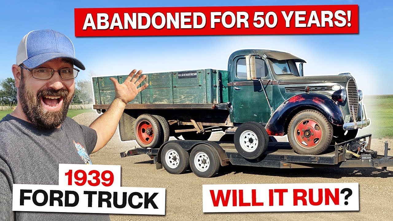 Check Out This Epic Survivor! This Amazing 1939 Ford Truck Is Barn Find Greatness! But Will It Run Again?