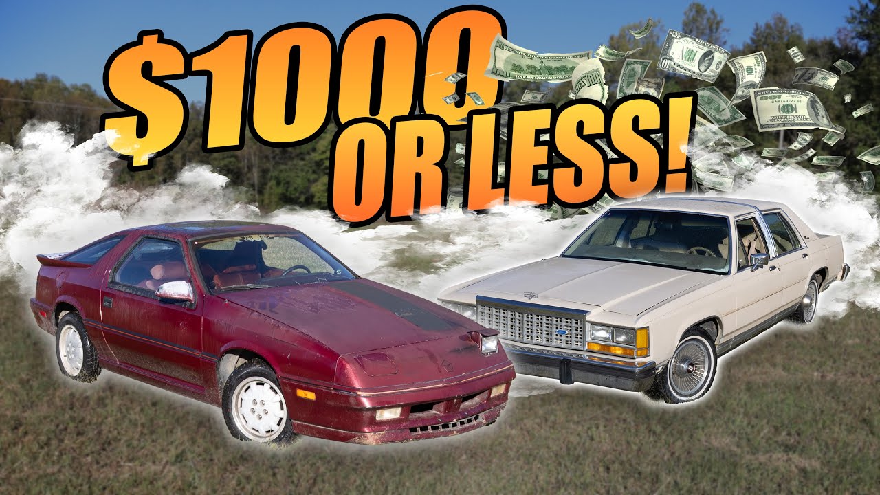 CHEAP CAR BATTLE! Who Has the Best Car Under $1000? Part 1 – Who Spent Their Money Wisely?