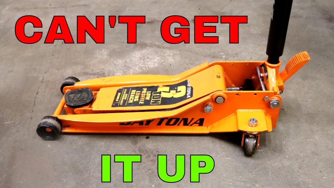 Garage Sale Score Or Fail? Bought A Broken Harbor Freight Floor Jack For $20. Can It Be Fixed At Home?