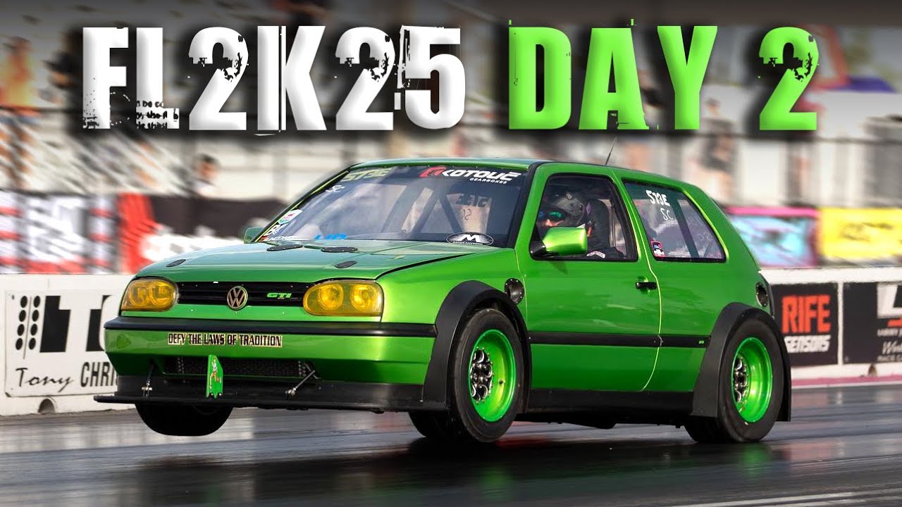 FL2K25 Day 1 and 2 Video From Bradenton: A Subaru’s Engine EXPLODES, Cleetus RIPS Leroy, A Wheelstanding Golf, And So Much More!
