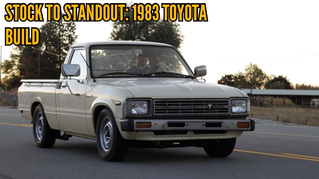 We Love A Simple, Clean, And Cool 1983 Toyota Mini Truck Build. Dave Chappelle And Cameron Make This Thing So Rad!