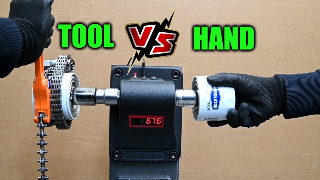 Strongest Oil Filter Tools vs Hand Grip: Which Of These Tools Stands Up To Someone With The Kung Fu Grip? Can Any Of Them Beat The Grip?