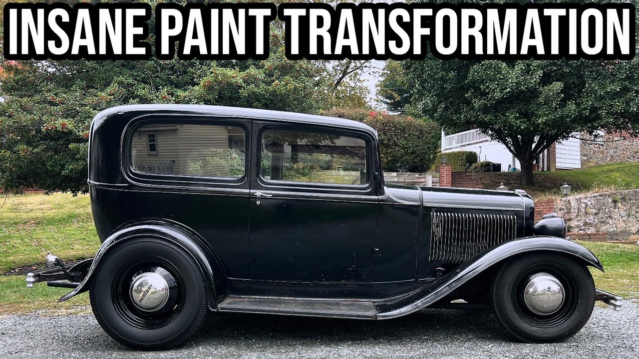How Did The Iron Trap Gang Actually Make This 1932 Ford Tudor Super Shiny After 45 Years In A BARN?!