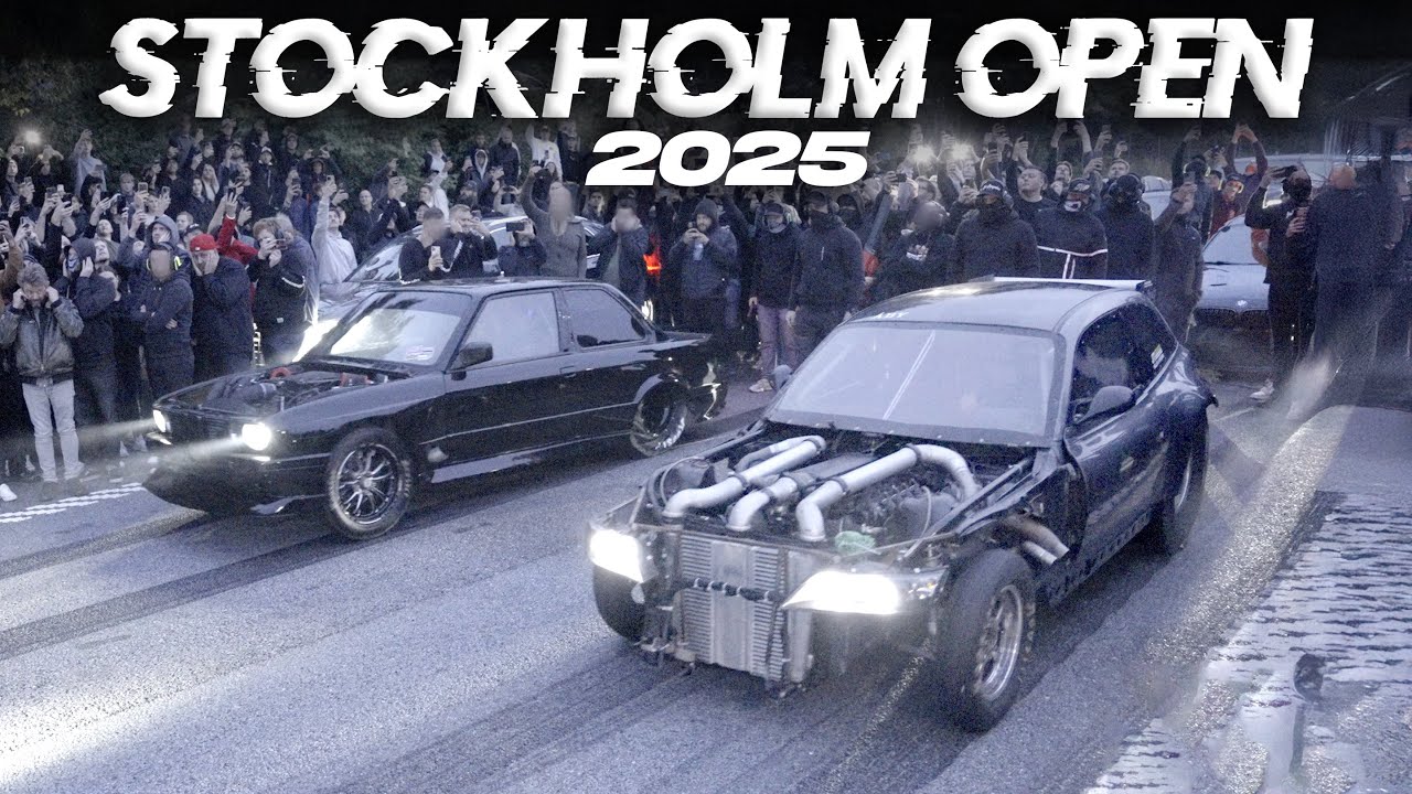 This IS The Worlds most INTENSE underground Street Race – The Stockholm Open 2025 Takes Street Racing To A Whole New Level