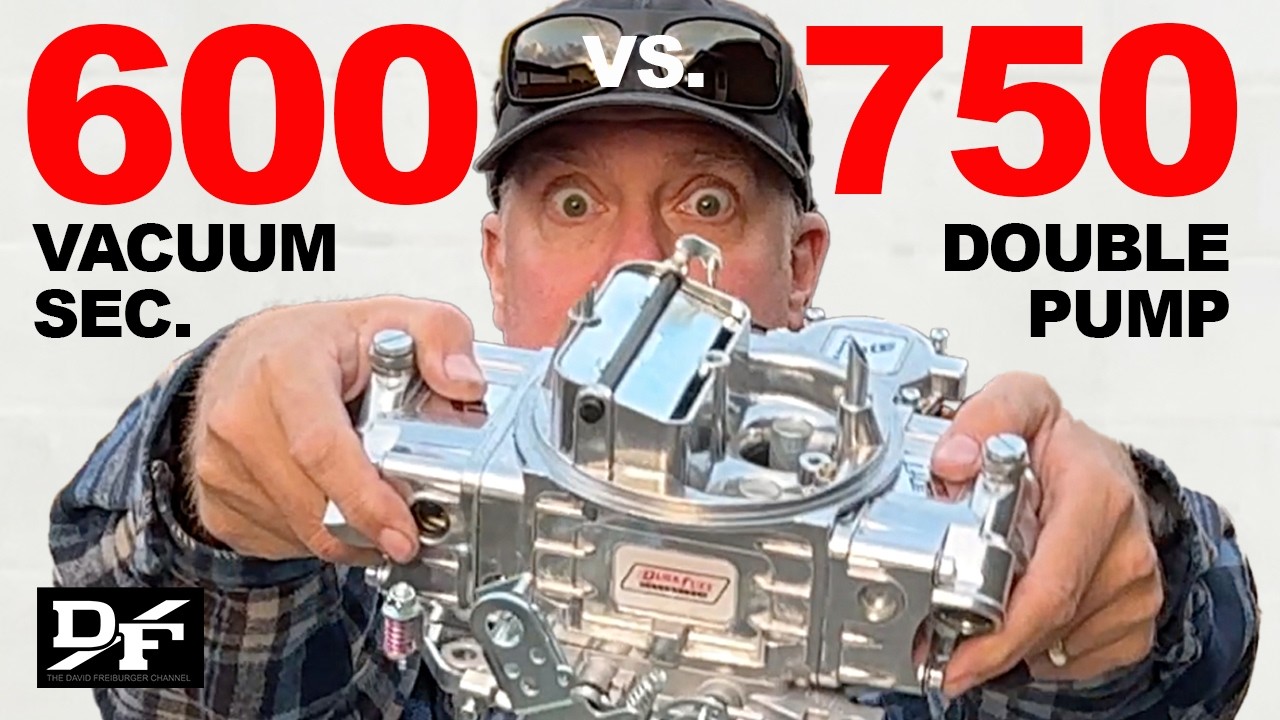 Common Carburetors Tested! DOUBLE PUMPER Vs. VACUUM SECONDARY, 750 vs. 600 CFM Carburetors. Which One Is Better?