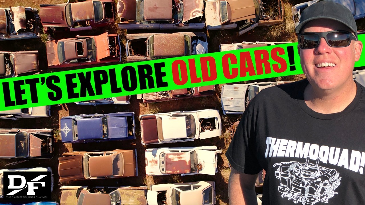 Inside an UNKNOWN VINTAGE-CAR STASH! Freiburger Gives Us The Tour And You’ll Never Believe All The Cool Stuff He Finds!