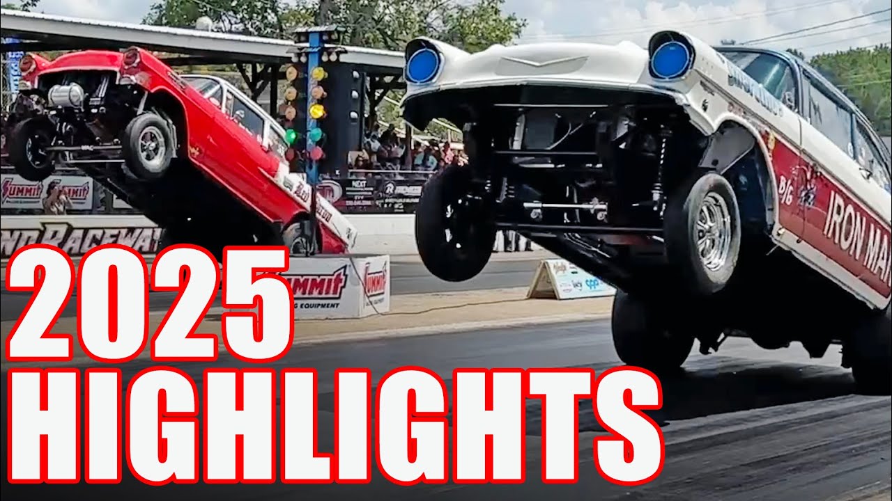 HOT ROD HOARDER HIGHLIGHT VIDEO! 1 Hour of Nostalgia Drag Racing Action From The 2025 Season.