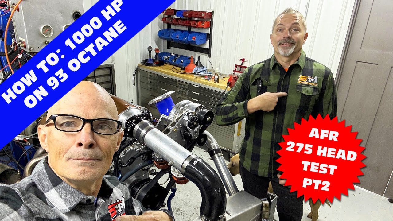 1000-HP PUMP GAS LS3-MAX TIMING UNDER BOOST? STEVE MORRIS VORTECH AFR HEAD TESTING (NA & SC) PT 2