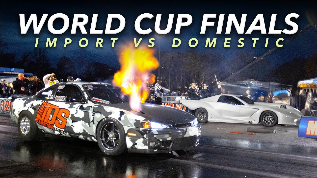 World Cup Finals Import vs Domestic 2025 MADNESS! Track RECORDS, CRASHES & MORE From Maryland International Raceway!