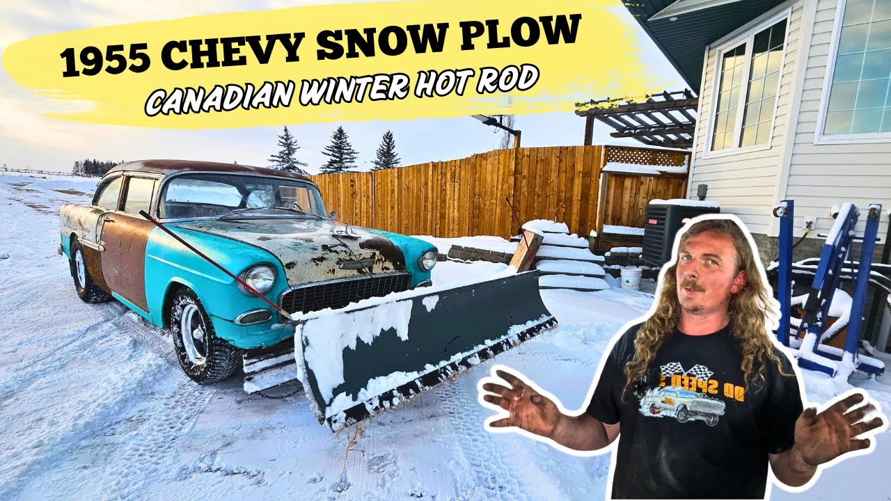 DISRESPECTFUL OR AWESOME?! DD’s Speed Shop 1955 Chevy Snow Plow Gets Put Through It’s Paces Again In 2025!