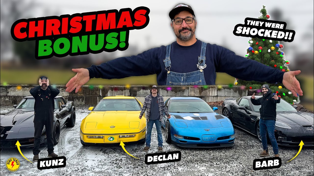 Tony Angelo Gave All His Guys CORVETTES For Their CHRISTMAS BONUS! You Will Want To See This!
