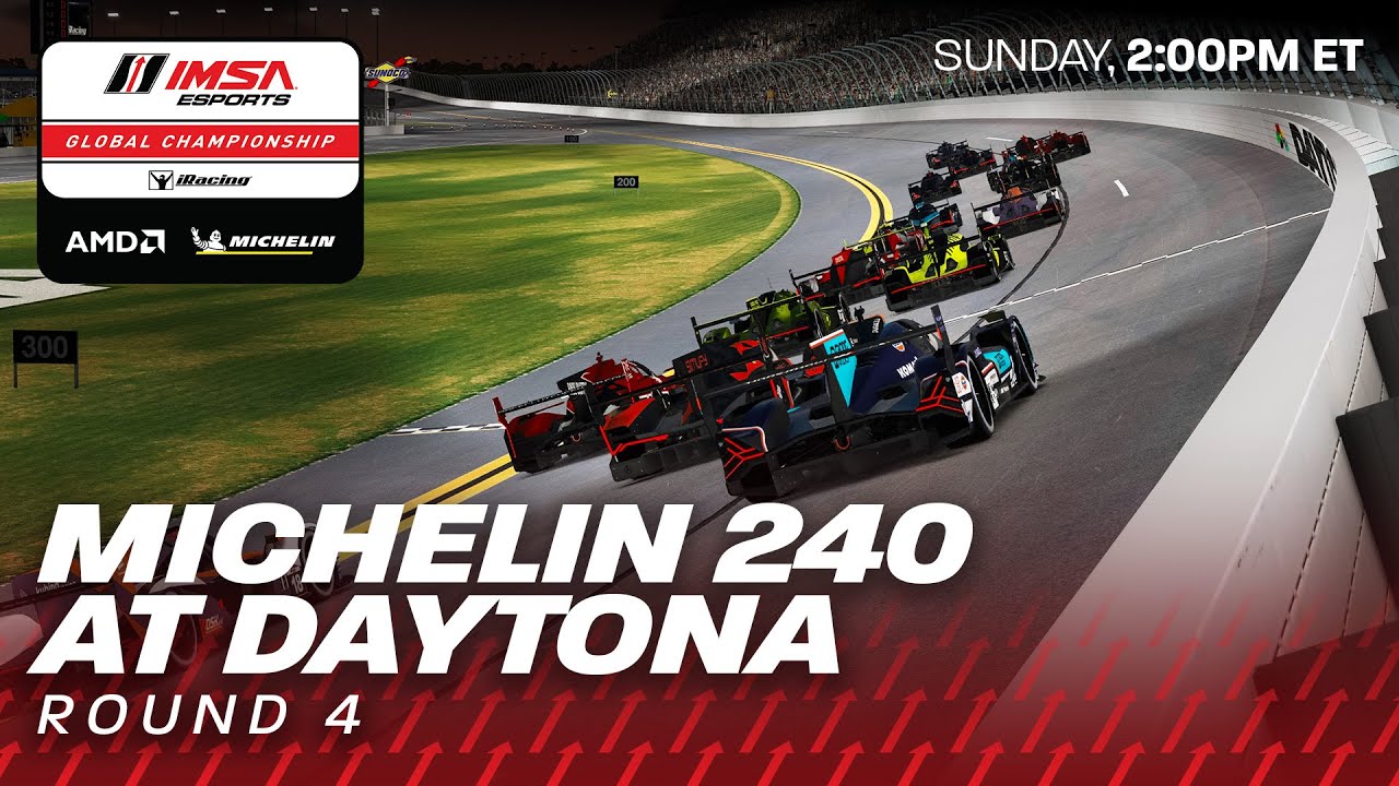 2025 IMSA Esports Global Championship | Daytona International Speedway | Round 4 | Michelin 240