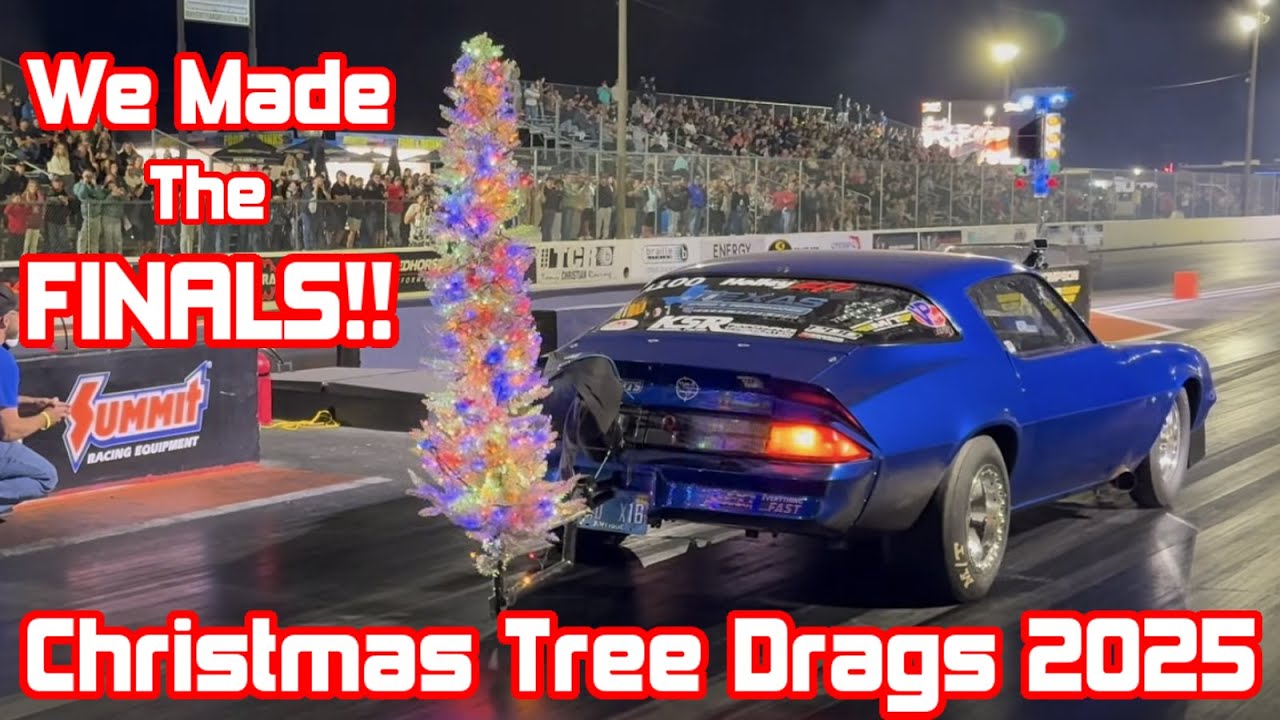 Racing With Heavy Hearts…..The KSR Crew Heads To Bradenton Motorsports Park’s Christmas Tree Drags 2025!