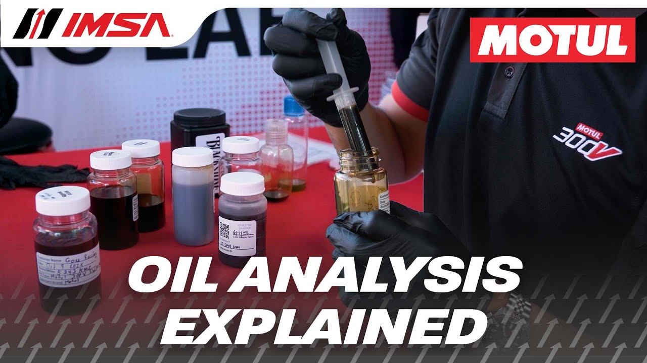 Motul Oil Engineer Explains Oil Testing | Free Motul Racing Lab Service at Motul Petit Le Mans