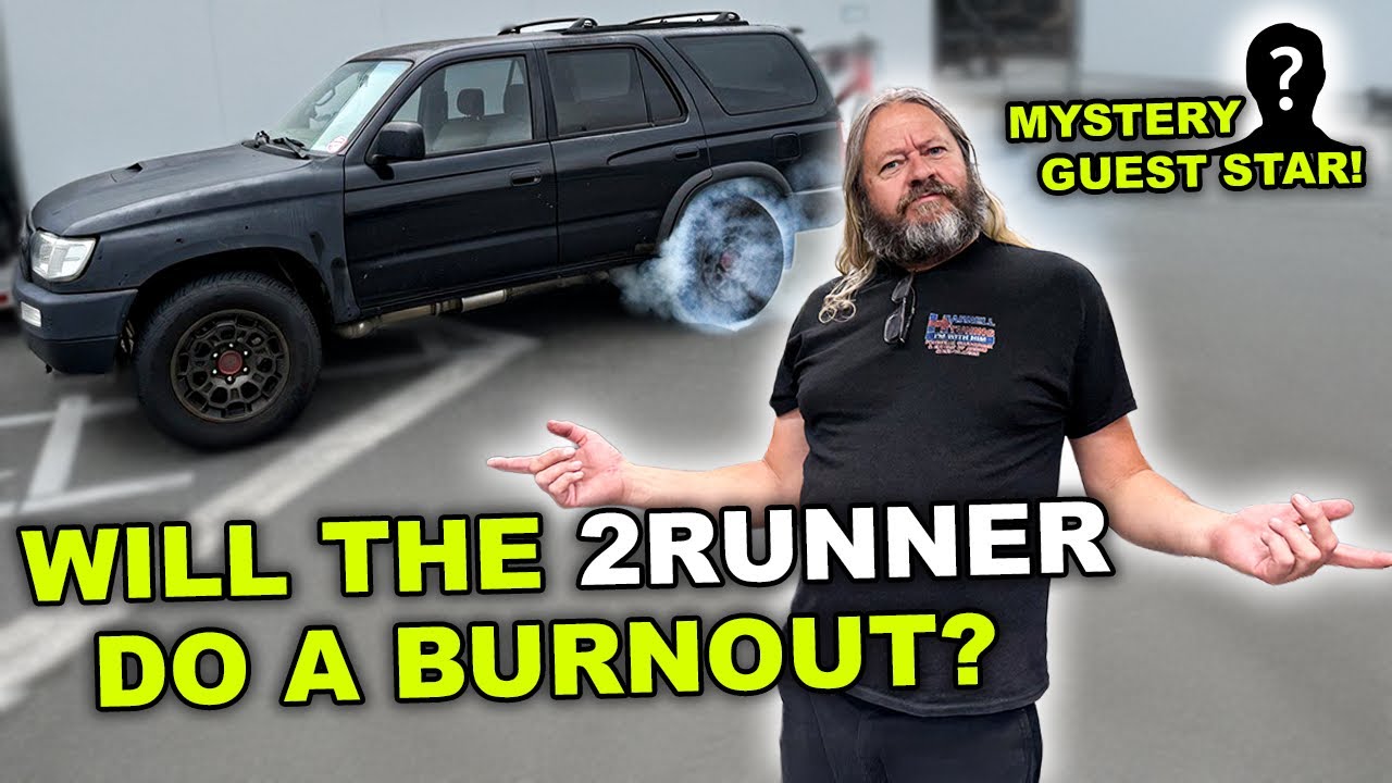Can Peter Harrell’s HED 2Runner do a burnout?! Let’s find out! With special mystery narration.