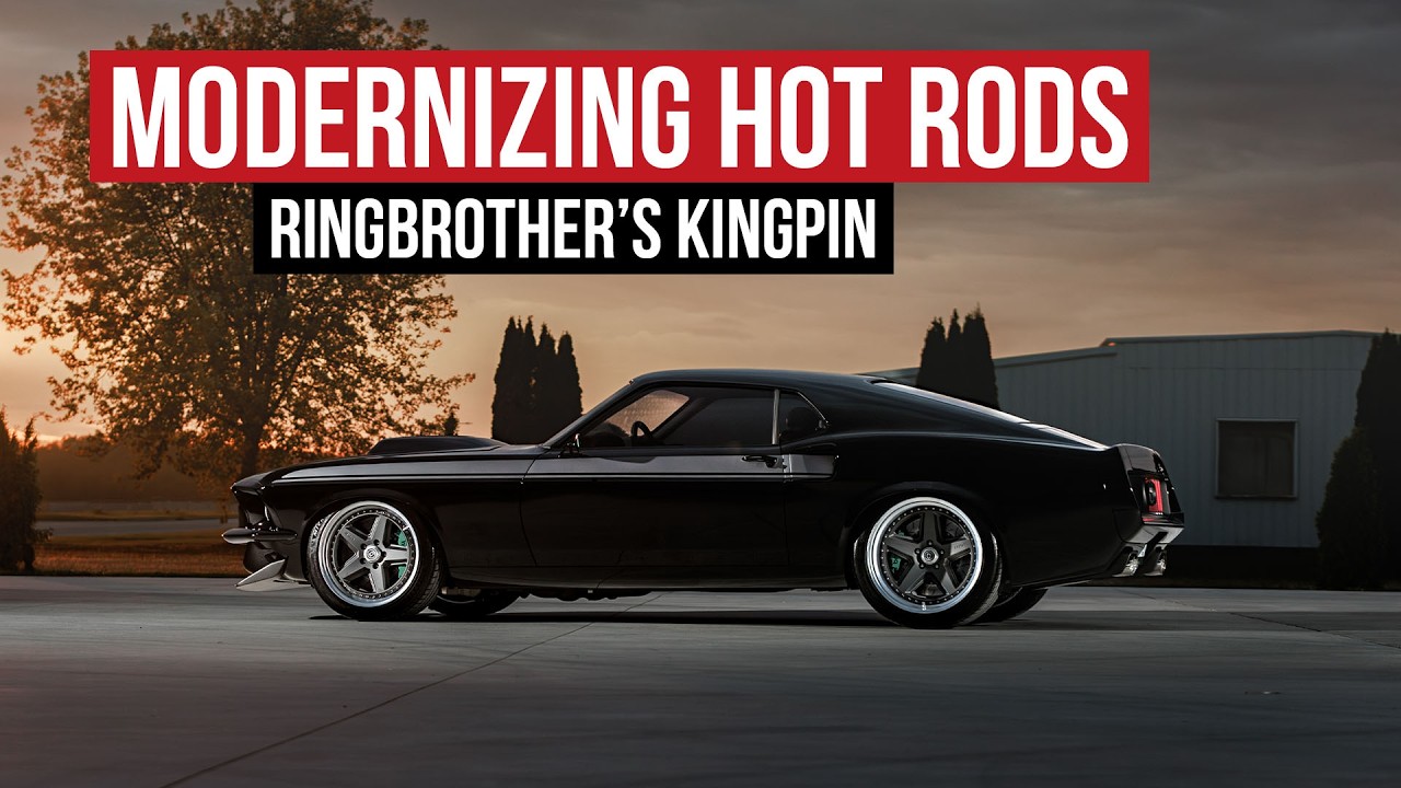 If James Bond Was American, Would He Drive This Car? Ringbrother’s 1969 Mustang Takes Modern Engineering and 3D Printing Into Their Hot-Rodding Style