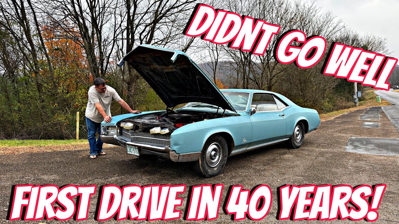 Best Clean Up They’ve Ever Done! Sleeperdude And Family Get This 1967 Buick Riviera Back On The Road After 40 Years Parked.
