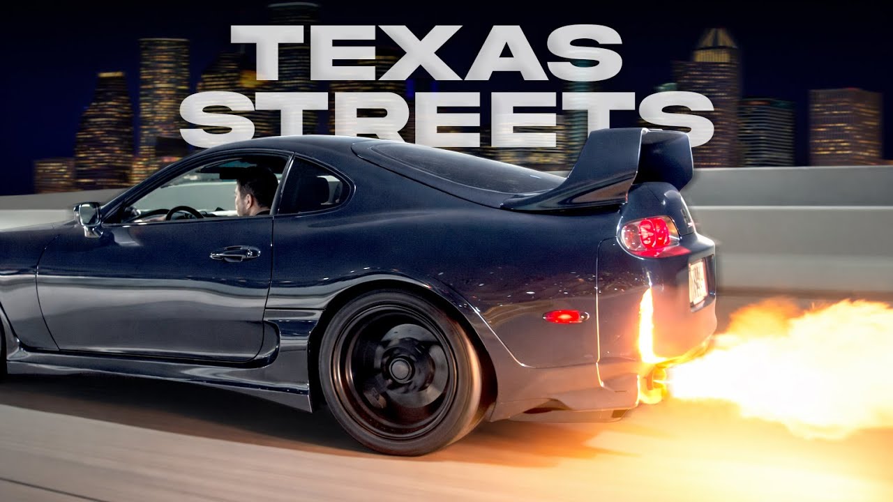 Houston Street Racing Movie: Hundreds of Racers INVADE Houston’s Streets And Evade Police – The Full Adventure