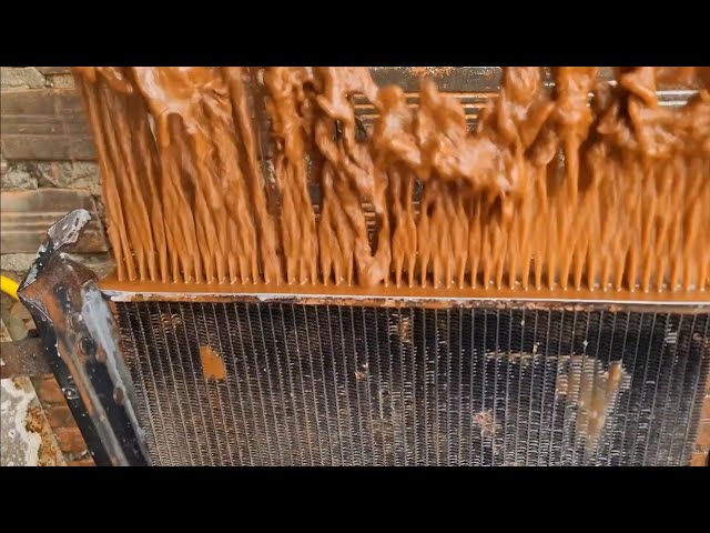 Have You Ever Wondered How They Clean And Flush A Radiator? This Cool Video Shows The Whole Process.