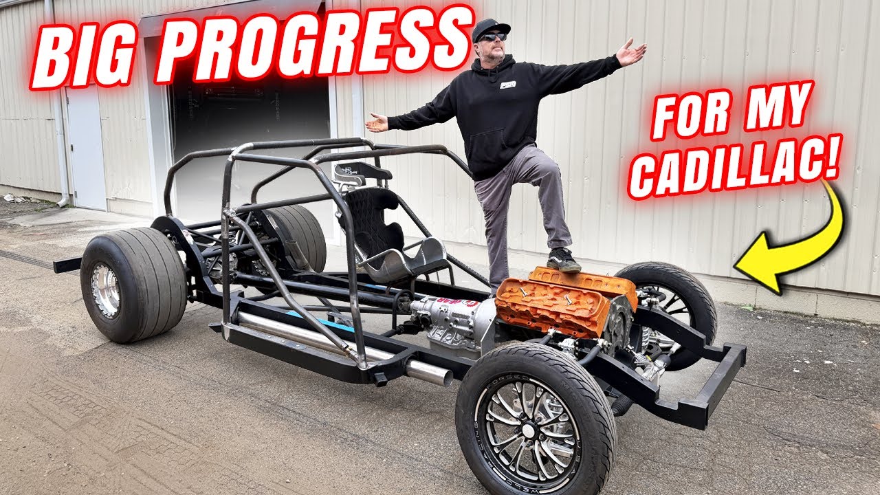 BangShift.com The Caddy Is Back! Finnegan Continues To Make Big Progress On This Epic Drag And Drive Machine!