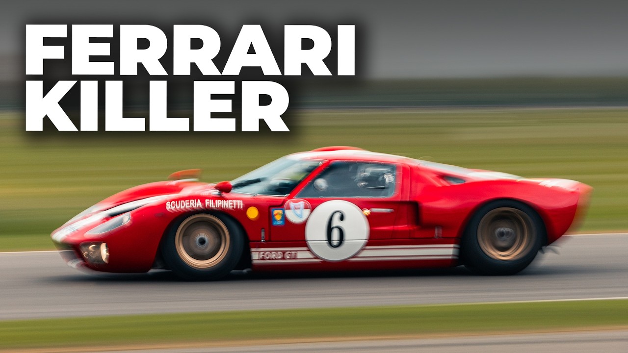 American Power And Road Racing Prowess: Here’s 1 hour Of Pure Ford GT40 Heaven From Goodwood.