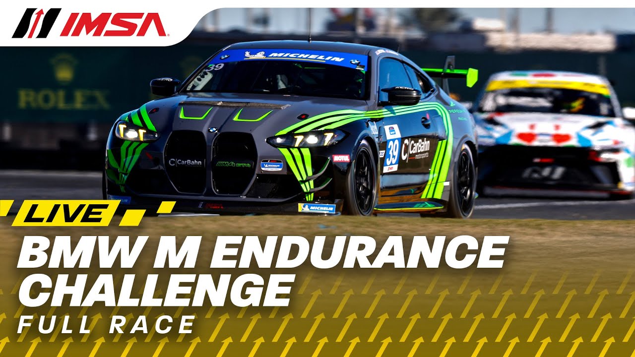 FREE LIVESTREAM: 2026 IMSA 2026 BMW M Endurance Challenge, Michelin Pilot Challenge, And Whelen Mazda MX-5 Cup at Daytona International Speedway | Race 1 | Daytona Beach, Florida