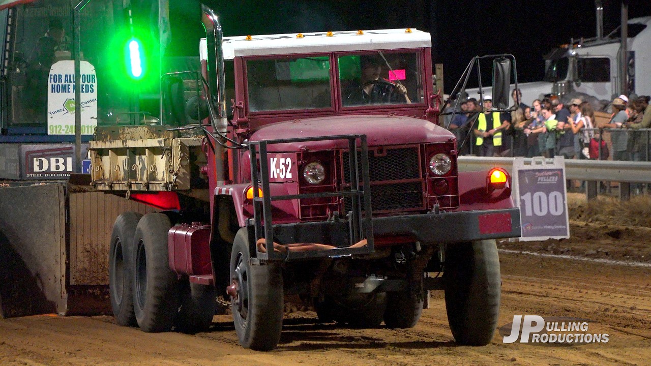 2025 ABAC Fall AET Amateur Truck & Tractor Pull-Tifton GA: Stock Diesel Trucks, Semis & Tractors Pulling Big Weight!