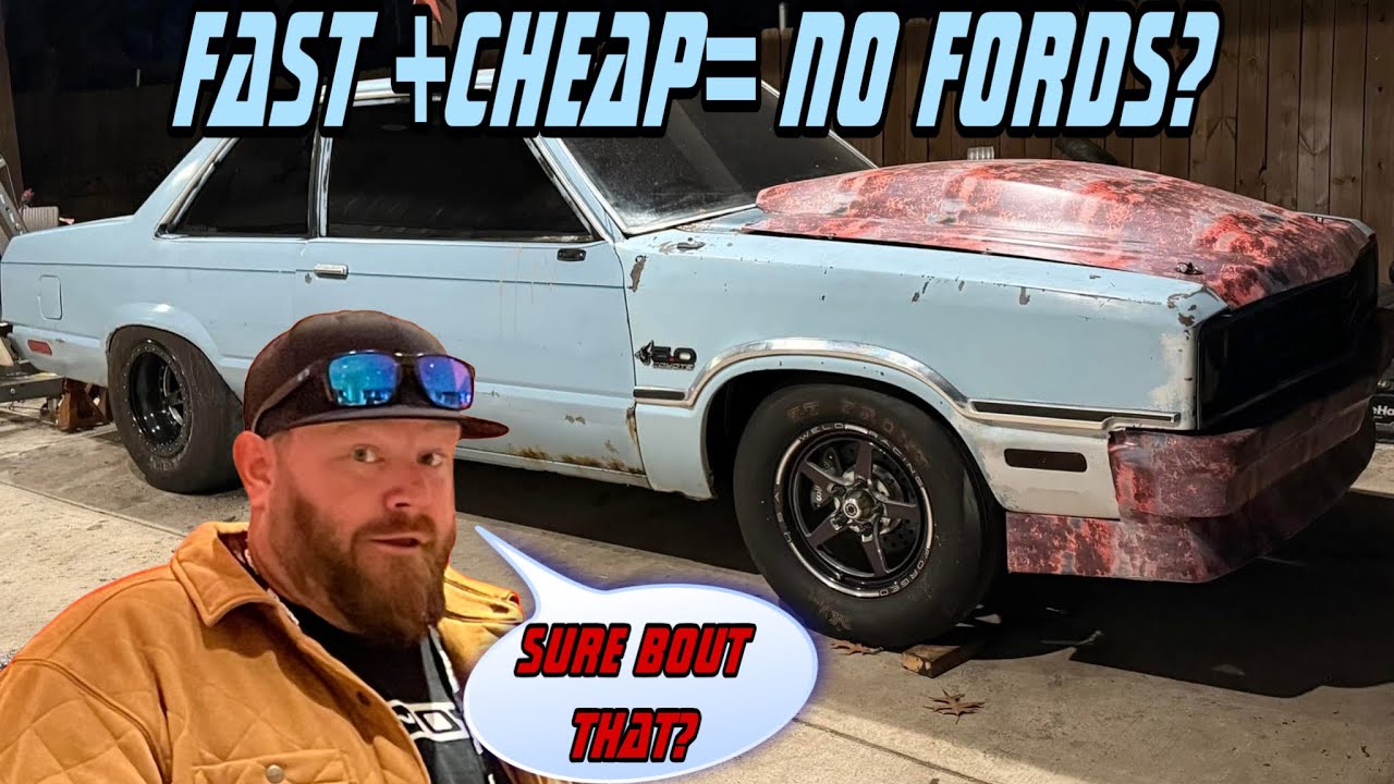 Can Ryan Make This Fairmont Run 6’s In The 1/8 For Under 6K? How About Naturally Aspirated With A 5.0?