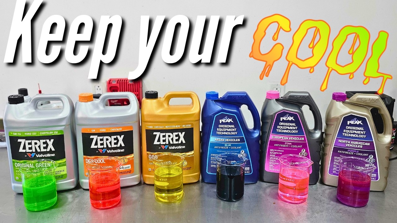 Why Are There So Many Coolant Colors? How did it get to THIS? Green Is Not The Only Color Anymore!