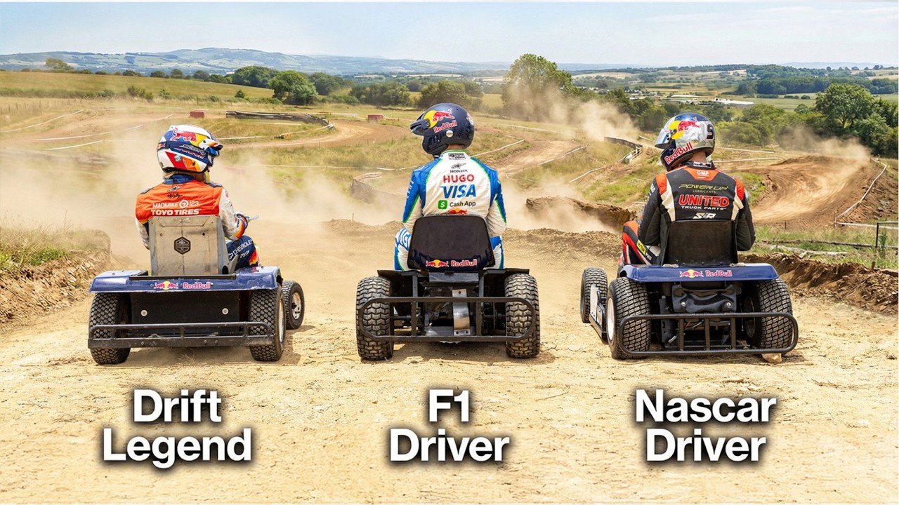 This Is The Ultimate Off-Road Challenge, Where One Driver From F1, One From NASCAR, and One From Drifting Go Head To Head In A Variety Of Off-Road Challenges.
