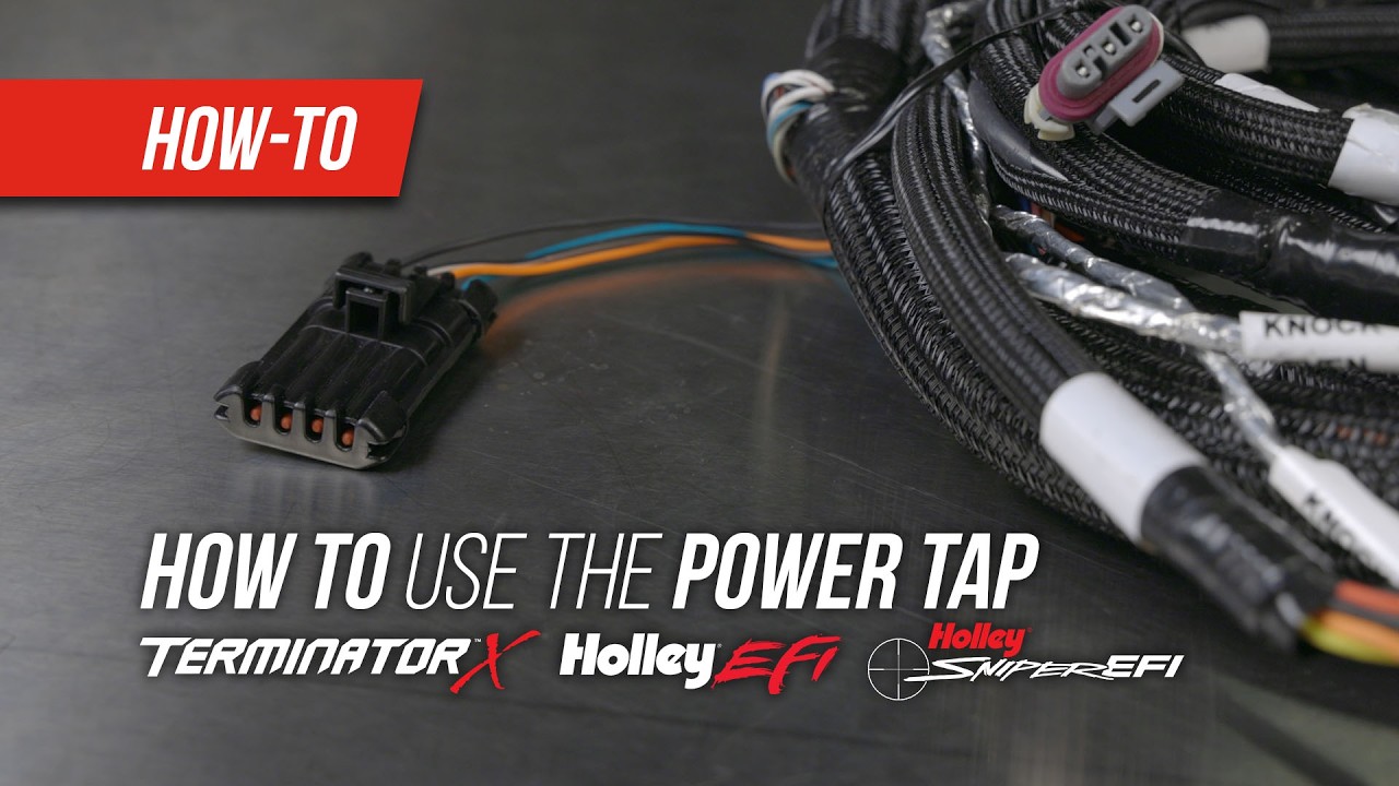 Add Sensors Without Cutting Your Harness! The Holley EFI Power Tap Explained. Technology Is A Wonderful Thing!