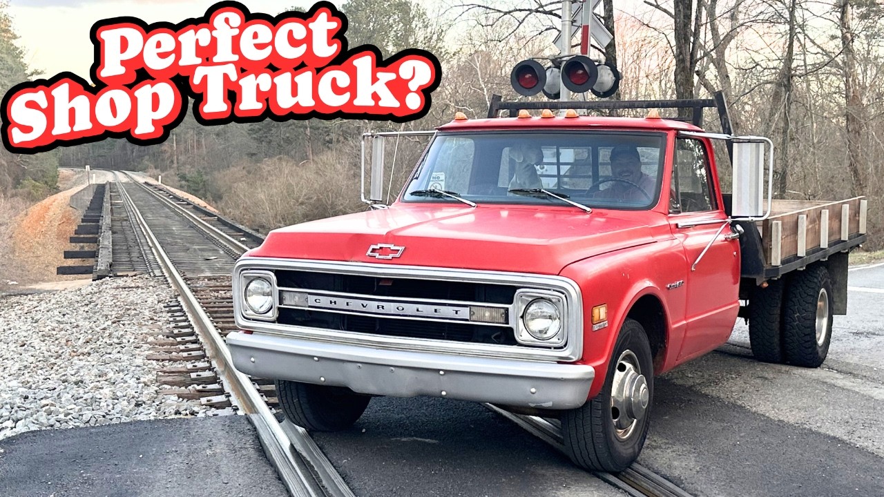 Perfect Shop Truck? Newberns Got A New C30 Flatbed Shop Truck and He’s Fixing The 1963 Biscayne Project!