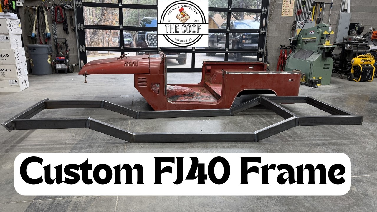 FJ40 Land Cruiser Custom Chassis Fabrication: Back In The Shop With Shannon Campbell For A New Build