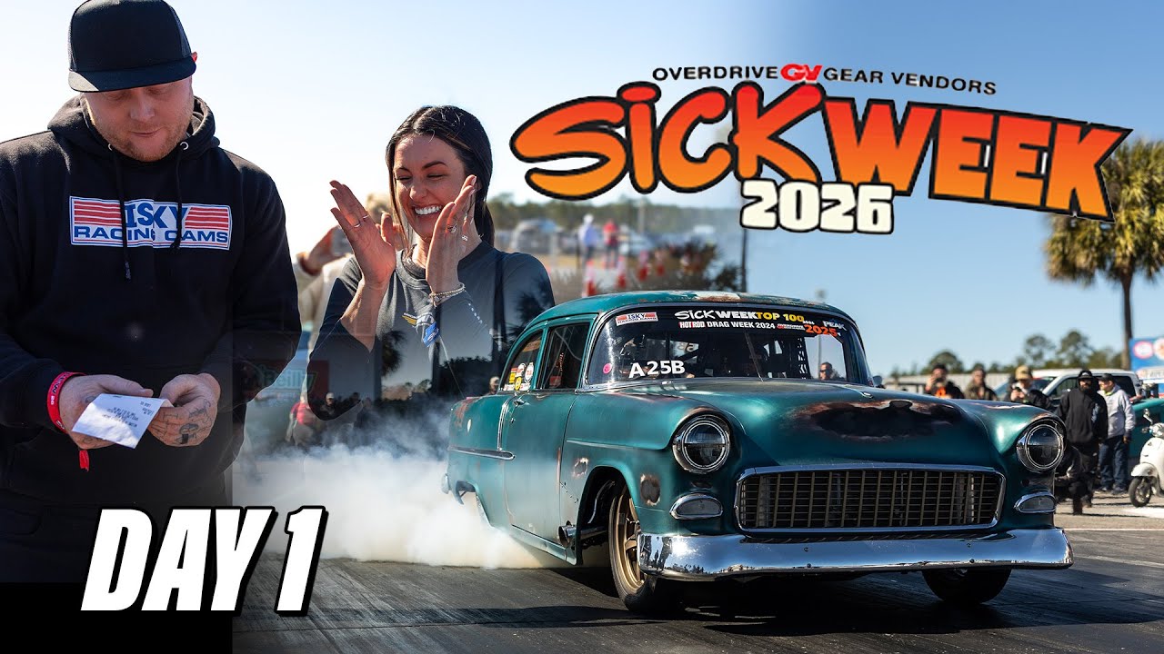 Sick Week Day 1 Video From Alex Taylor, Drag Drive Repeat, And The KSR Crew. Records, Wins, And More!