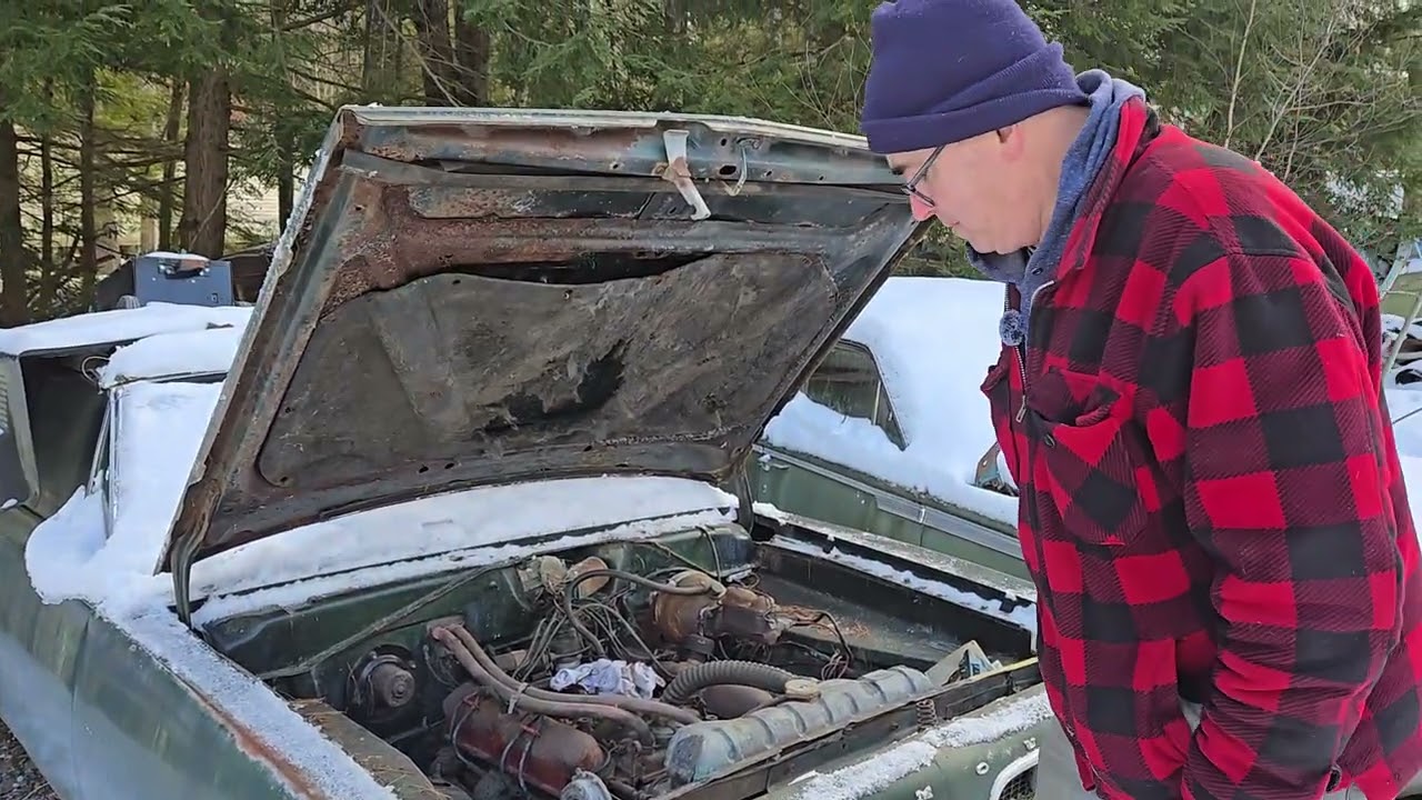 Junkyard Crawl With Steve Magnante: Steve Found A 1 of 2,553 Barracuda Formula S Convertible At Backyard Auto In New Hampshire!