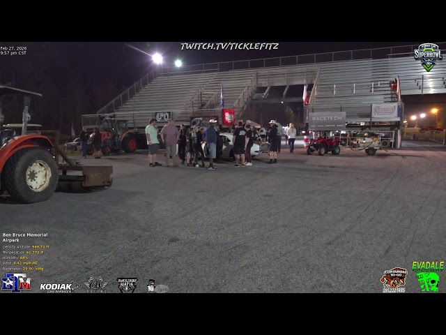 FREE LIVESTREAM From The No Time Street Car Superbowl At Evadale Raceway