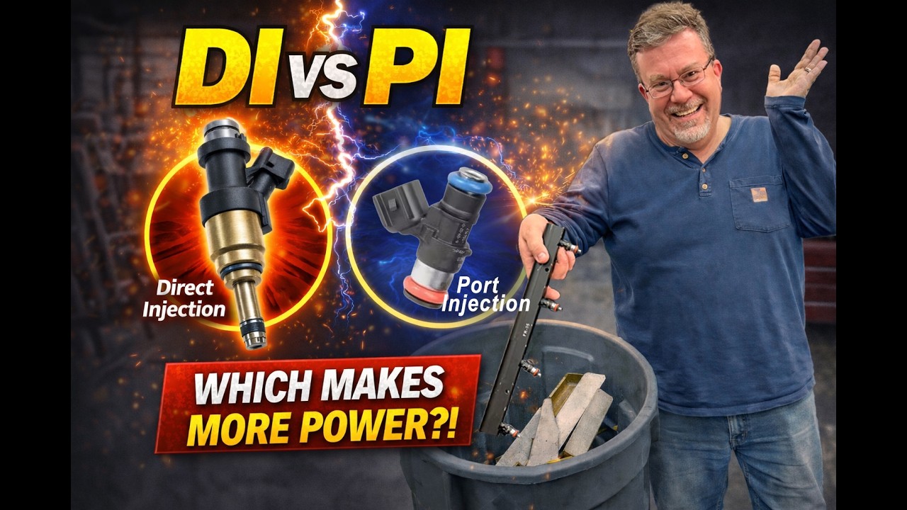 The Direct Injection Vs Port Injection Debate Is Dead! Or Is It? Brian Tooley Racing And The Real Tuners Podcast Dyno Test!
